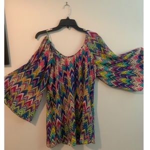 Excellent Condition Multi color Lightweight Dress